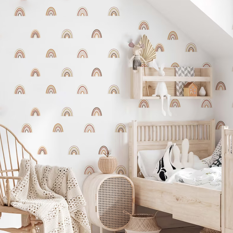 Boho Regenbogen Wandtattoos Wa – Baby Nursery Decor Girl Bewertung und Preis