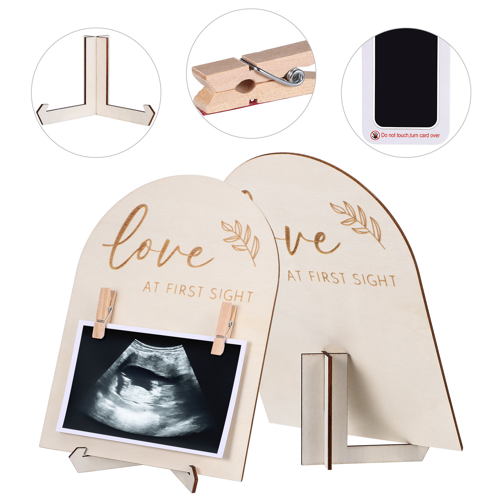 Holz-Babybilderrahmen, multifu – Baby Nursery Frames Bewertung und Preis